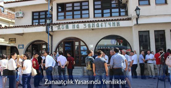 Zanaatçılık Yasasında Yenilikler